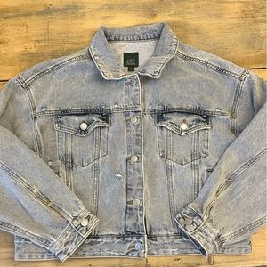Distressed Jean Jacket